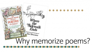 The Benefits Of Memorizing Poems, And Why I Insist On Weekly Poem ...